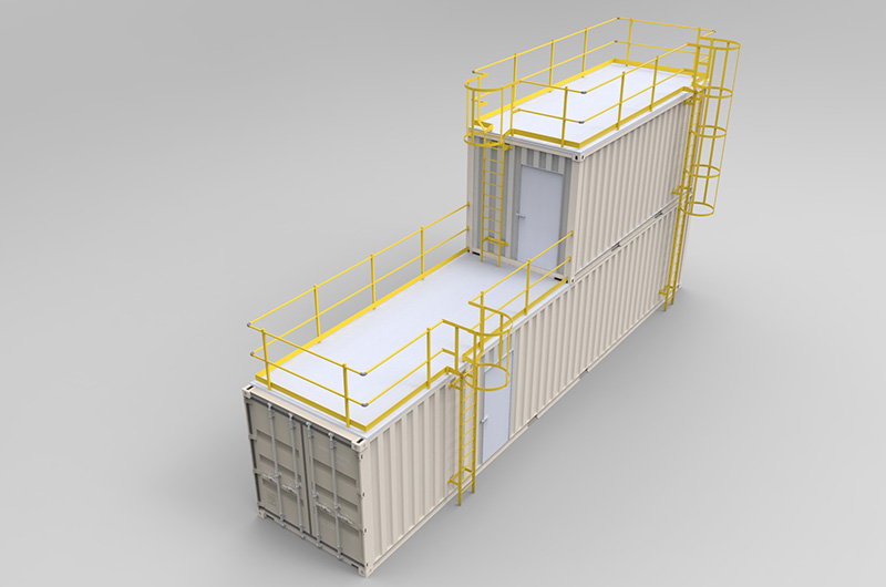 projetos CAD CAE mecânico industrial mechanical design container